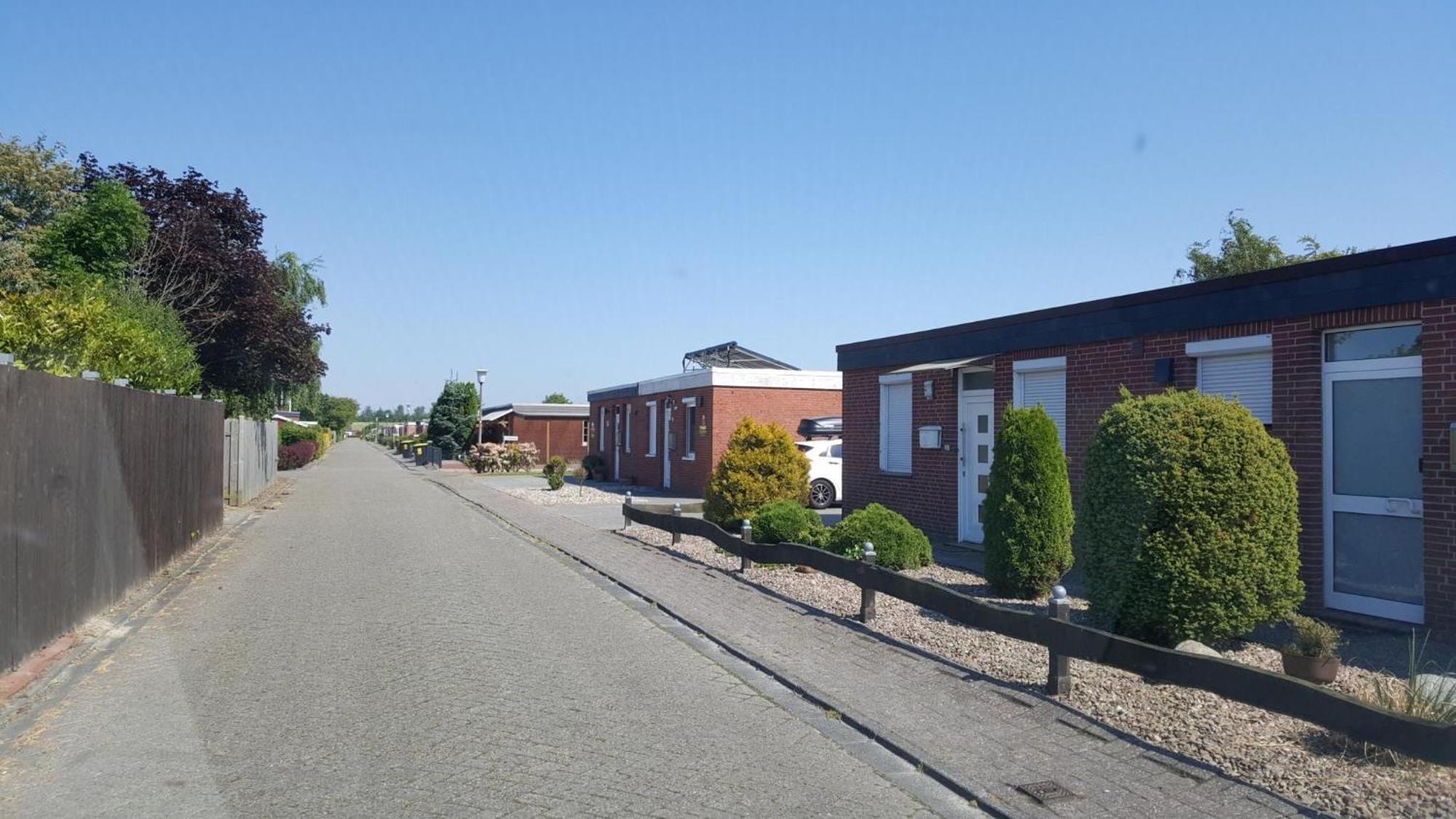 Villa Wattwurm Dornumersiel Esterno foto